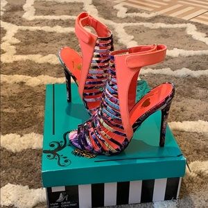 Brand New Multi Color Heels